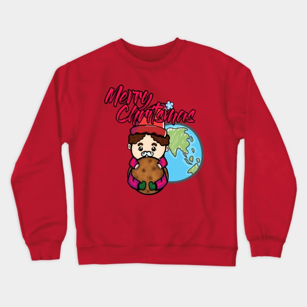 Merry Christmas! Crewneck Sweatshirt by BABA KING EVENTS MANAGEMENT